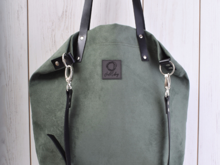 Novelty Simple Light Green Bl Torebka Damska