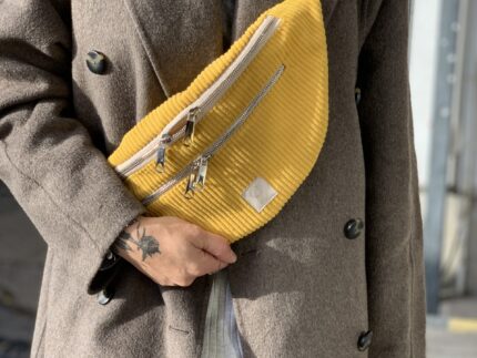 Nerka Yellow Thin Cord Slim Beige