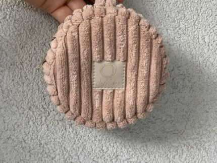 Micro Circle Light Pink Thick Cord
