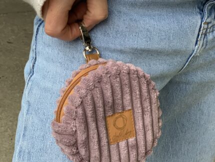 Micro Circle Violet Thick Cord