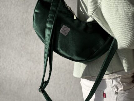 Shiny Dark Green Glambag