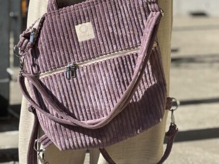 Postman Violet Thick Cord Plecak Damski- NOW!