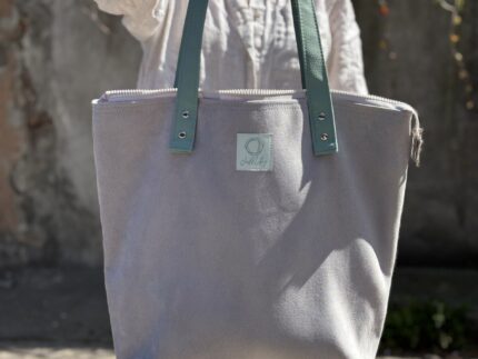 Sak Light Gray&Mint