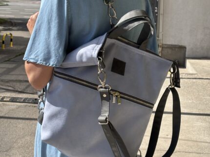 Postman Baby Blue Graphite Plecak Damski