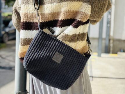 Torebko - Kosmetyczka Black Thick Cord - NOW!