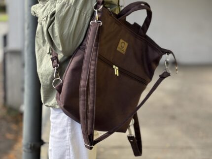 Postman Chocolate Brown Plecak Damski