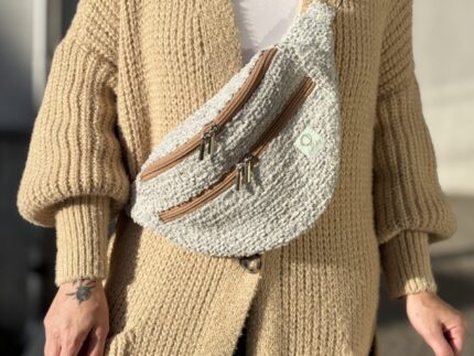 Nerka Light Gray&Mint Tweed