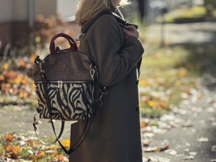 Postman Elegant Zebra Plecak Damski - NOW!